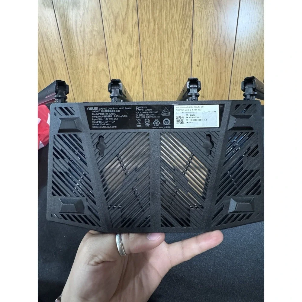 ASUS RT-AX3000 V2 Dual Band Wireless WiFi Router Black - Picture 4 of 9